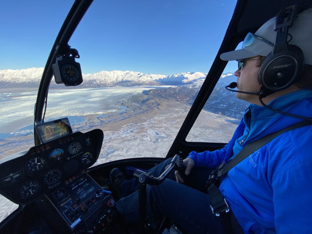 Cockpit Flying with Heli Alaska Inc
