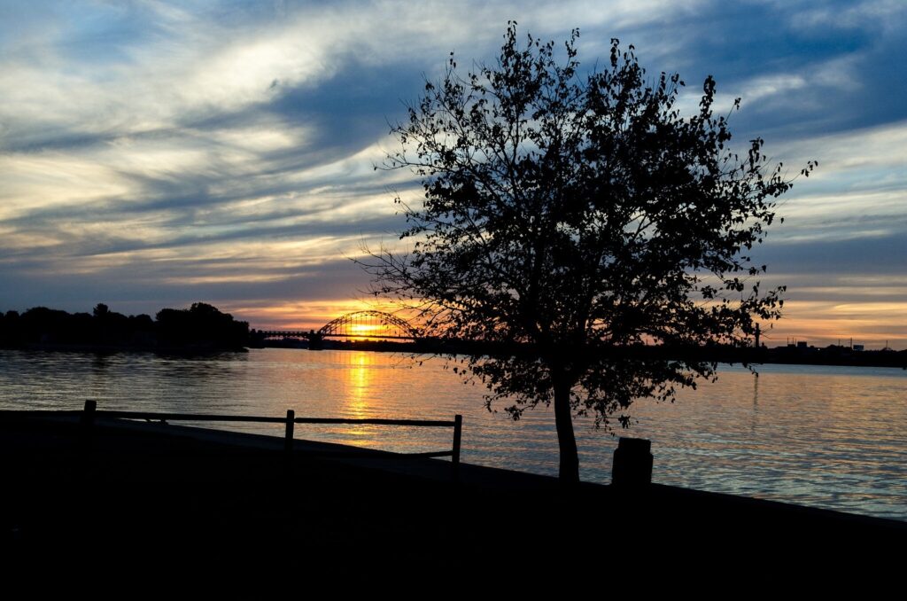 Delaware River Sunset