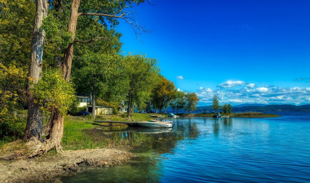 White's beach, Vermont.