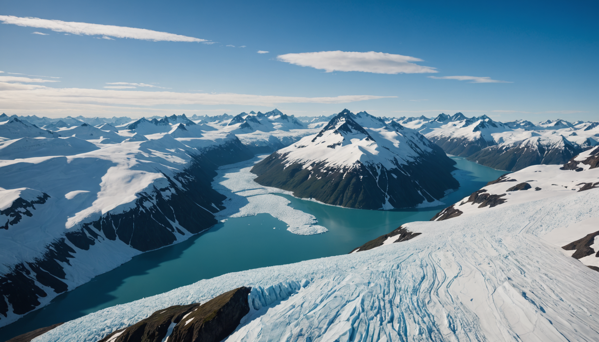 Alaska helicopter tour over glaciers