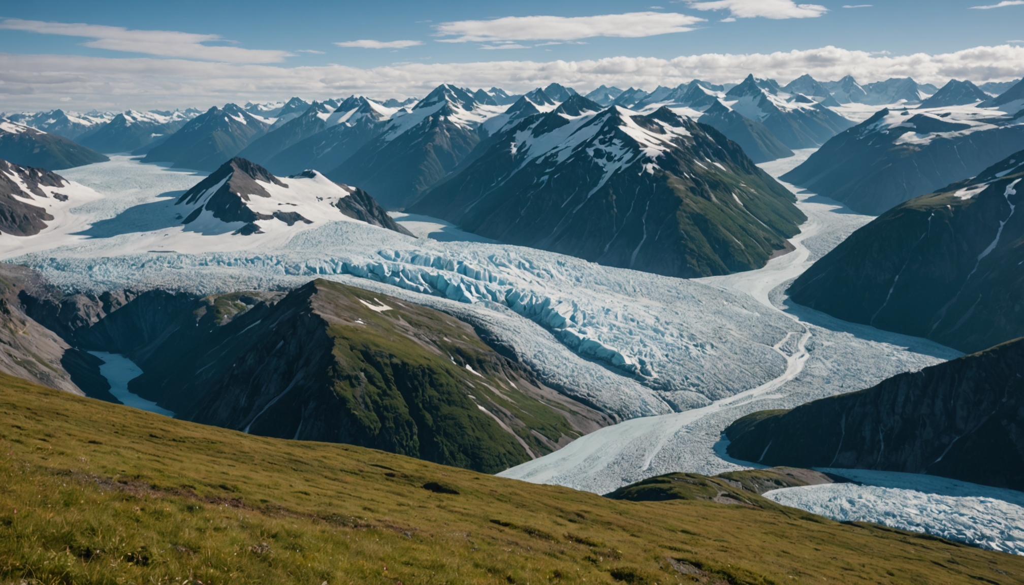 Girdwood's stunning alpine landscape