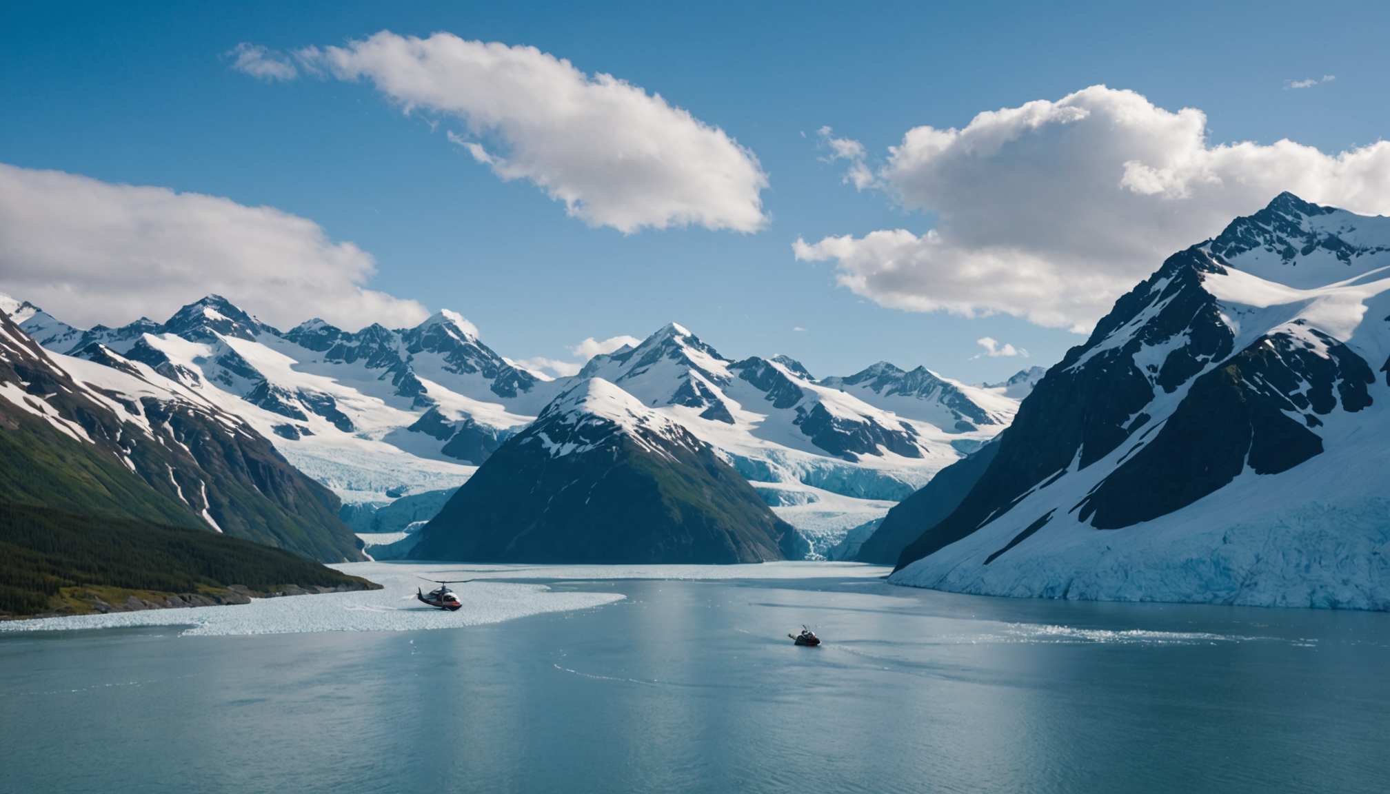 Alaska Cruise Ship in Prince William Sound