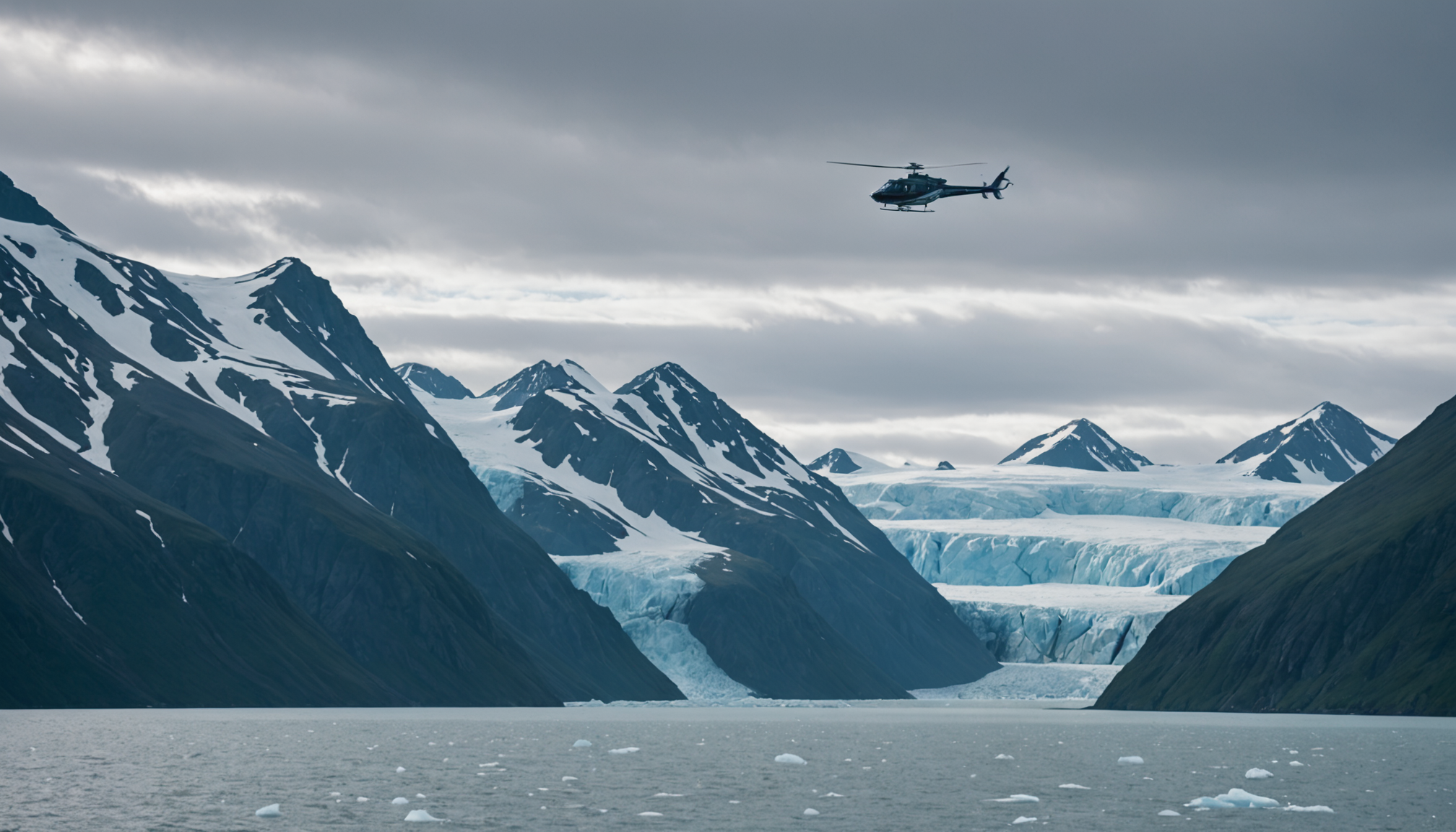 A pod of whales breaching in Prince William Sound